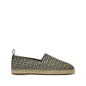 Balmain Men Espadrilles With Monogram Jacquard